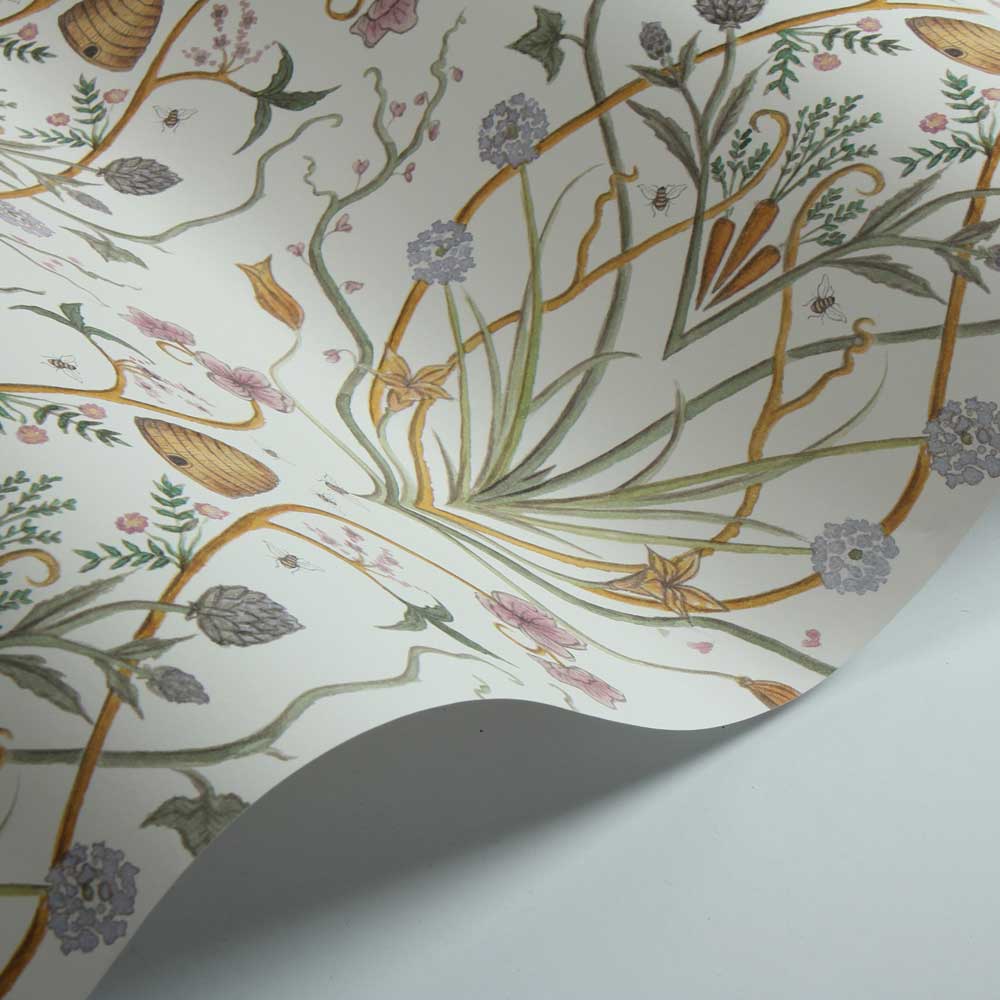 Potagerie Wallpaper - Multi-coloured - by The Chateau by Angel Strawbridge