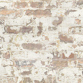 Distressed Plaster Wallpaper - Brown - by Metropolitan Stories. Click for more details and a description.