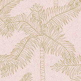 Palm Tree Wallpaper - Pale Pink - by Eijffinger. Click for more details and a description.