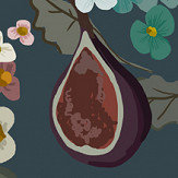 Fruits Wallpaper - Saphire - by Coordonne. Click for more details and a description.