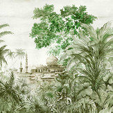 Panoramique Taj Mahal - Aloe - Coordonne. Cliquez pour en savoir plus et lire la description.