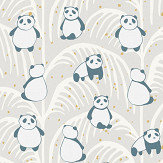 Panda Palm Mural - Sand - by Eijffinger. Click for more details and a description.