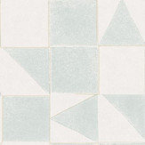 Geometric Wallpaper - Blue / Green - by Eijffinger. Click for more details and a description.