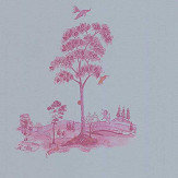 Papier peint Pear Tree - Rose coucher de soleil - Andrew Martin. Cliquez pour en savoir plus et lire la description.