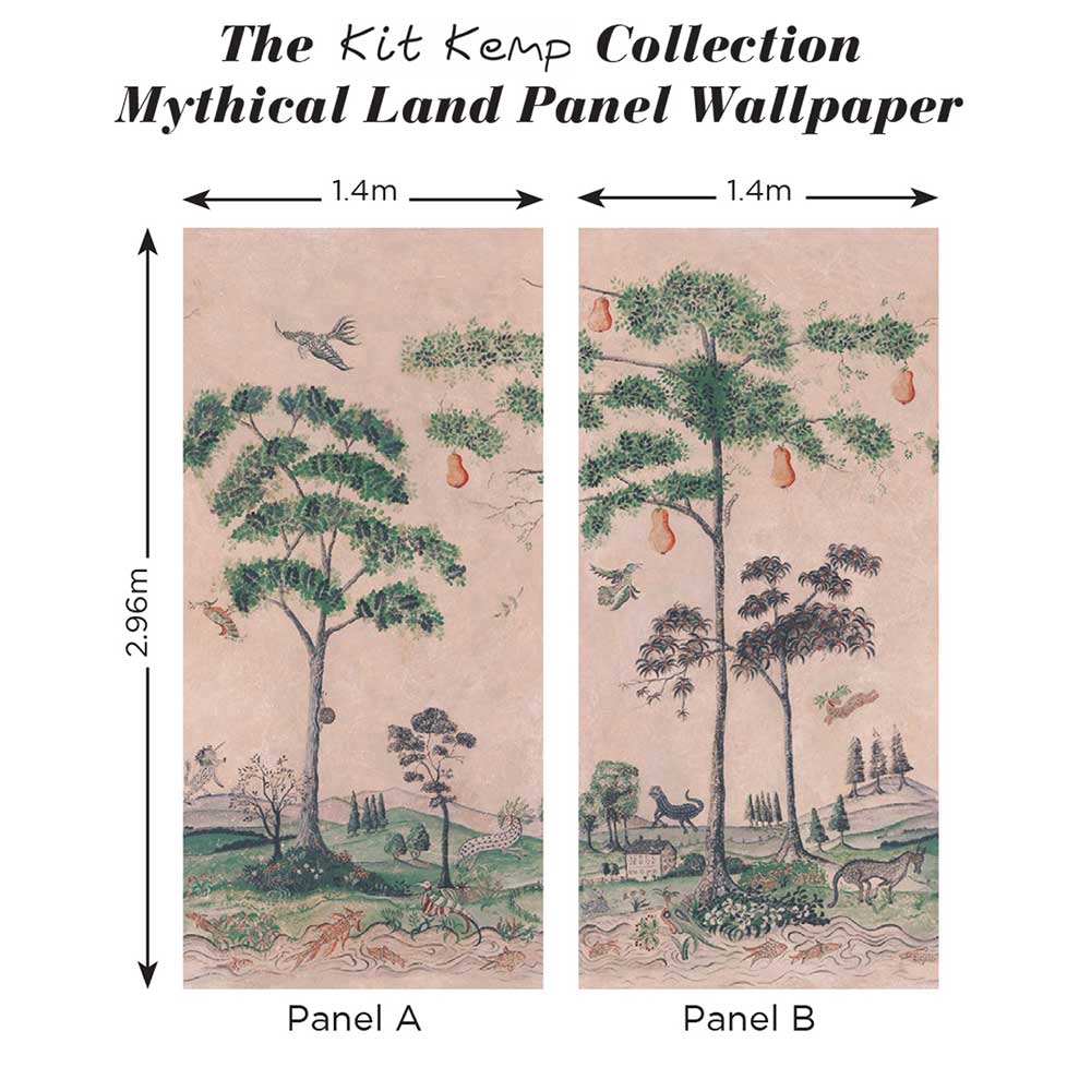 Mythical Land Mural - Setting Plaster - by Andrew Martin