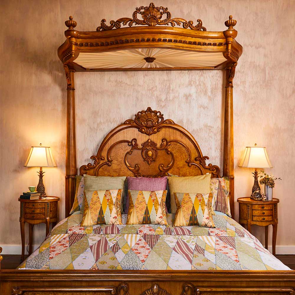 The Chateau Wallpaper Museum Duvet Set Duvet Cover - Multi-coloured - by The Chateau by Angel Strawbridge
