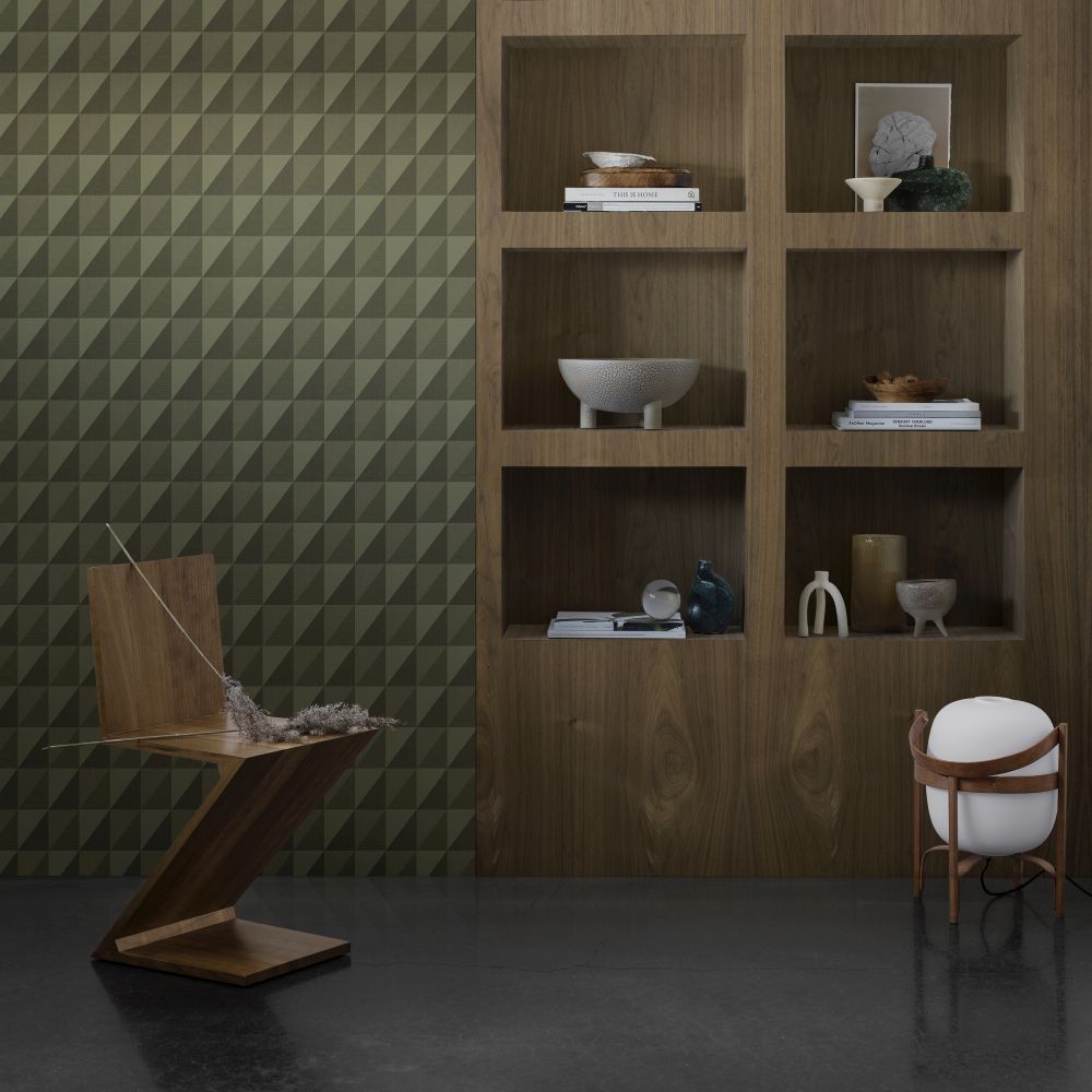 Plaza Wallpaper - Green - by Engblad & Co