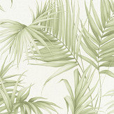 Palm Leaf Wallpaper - Green - by Albany. Click for more details and a description.