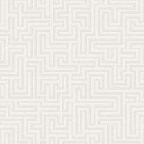 Labyrinth Wallpaper - Labyrinth White - by Albany. Click for more details and a description.
