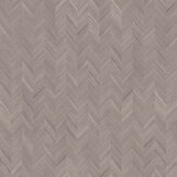 Herringbone Wallpaper - Brown - by SK Filson. Click for more details and a description.