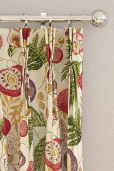 Jackfruit Curtains - Fig / Olive - by Sanderson. Click for more details and a description.