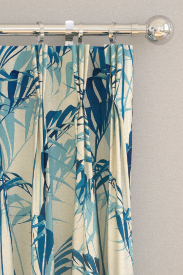 Palm House Curtains - Eucalyptus - by Sanderson. Click for more details and a description.