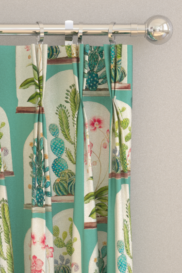 Terrariums Curtains - Eucalyptus / Bengal - by Sanderson. Click for more details and a description.