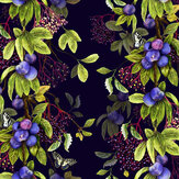 Damson Wallpaper - Nightshade - by Isabelle Boxall. Click for more details and a description.