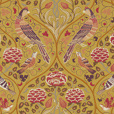 Seasons by May Wallpaper - Saffron - by Morris. Click for more details and a description.
