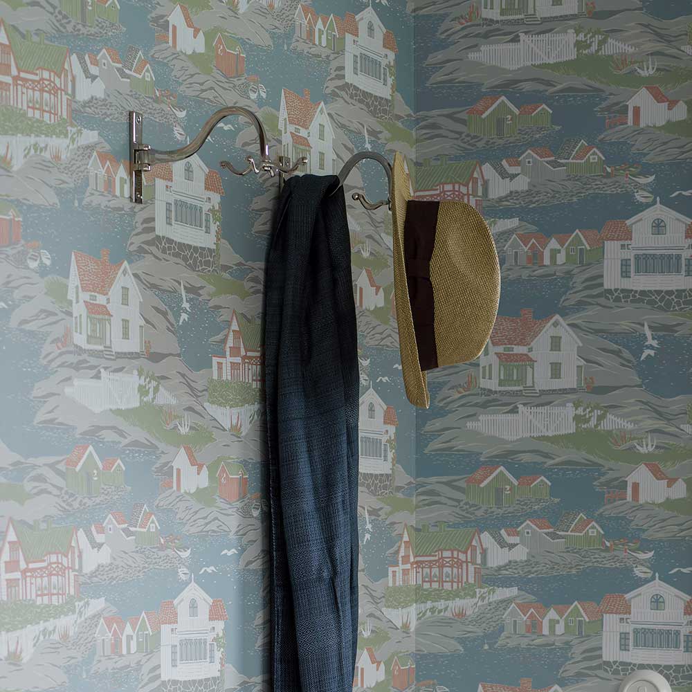 Archipelago Wallpaper - Multi-coloured - by Boråstapeter