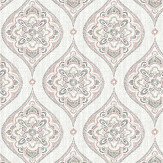 Adele Wallpaper - Grey / Pink - by A Street Prints. Click for more details and a description.