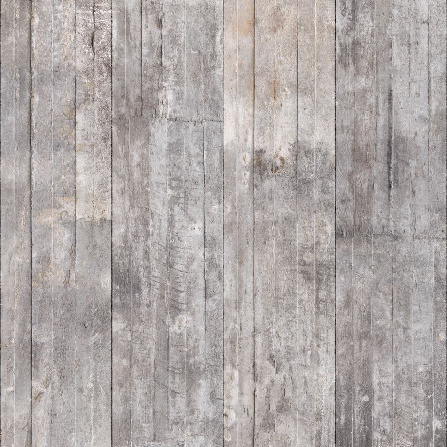 Concrete Wallpaper - Woodprint Grey - by NLXL