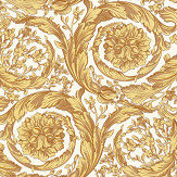 Barocco Wallpaper - Butter Fudge - by Versace. Click for more details and a description.