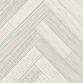 Eterno Tile Wallpaper - Beige and Grey - by Versace. Click for more details and a description.