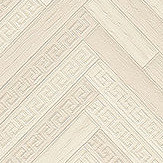 Eterno Tile Wallpaper - Beige - by Versace. Click for more details and a description.