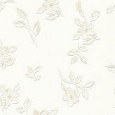 Barocco Ditsy Flowers Wallpaper - Pearl White - by Versace. Click for more details and a description.