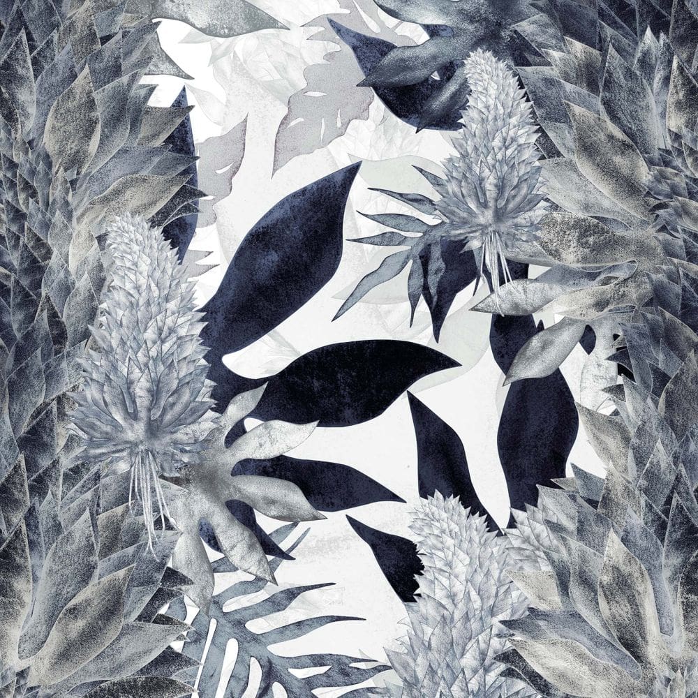 Kimolia Mural - Ocean Blue - by 17 Patterns