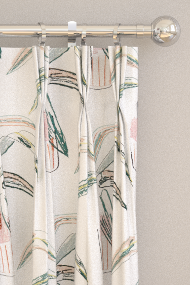 Crassula Curtains - Blush / Brick / Mist - by Scion. Click for more details and a description.