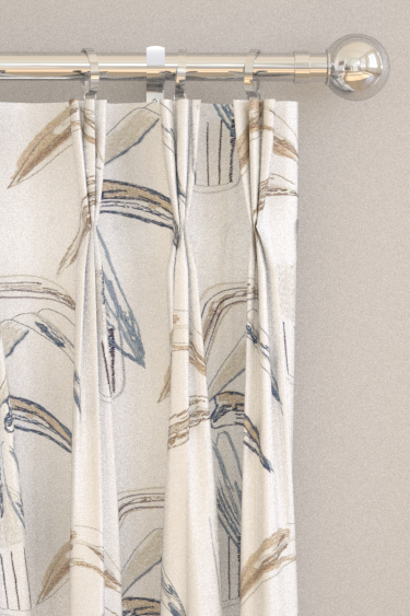 Crassula Curtains - Putty / Dove / Slate - by Scion. Click for more details and a description.