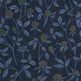 Serenity Wallpaper - Dark Blue an Gold - by Caselio. Click for more details and a description.