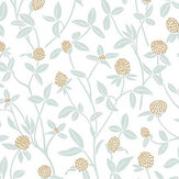 Serenity Wallpaper - Blue and Gold - by Caselio. Click for more details and a description.