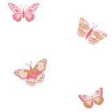 Let's Fly Wallpaper - Pink and Gold - by Caselio. Click for more details and a description.