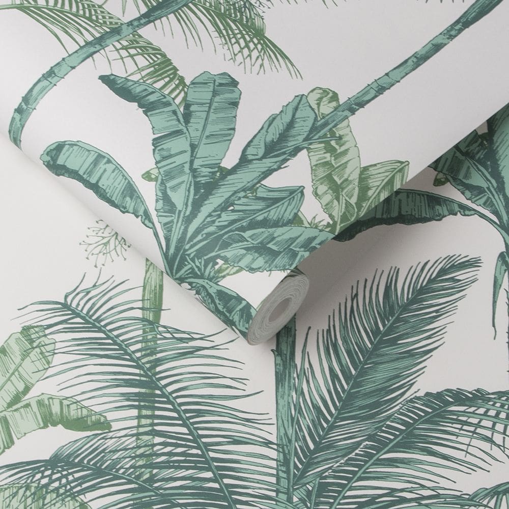 Jungle Wallpaper - Luscious Green - by Graham & Brown