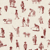 Sineu Wallpaper - Wine - by Coordonne. Click for more details and a description.