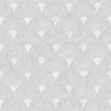 Fan Wallpaper - Silver - by Graham & Brown. Click for more details and a description.