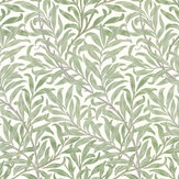 Willow Boughs Wallpaper - Willow / Ecru - by Morris. Click for more details and a description.