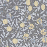 Fruit Wallpaper - Charcoal - by Morris. Click for more details and a description.