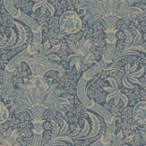 Indian Wallpaper - Peacock - by Morris. Click for more details and a description.