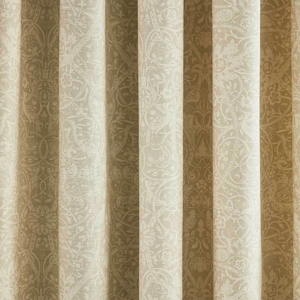 Bullerswood Lined Curtains Ready Made Curtains - Linen - by Morris