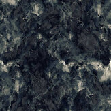 Anoint Wallpaper - Petrol Blue - by 17 Patterns. Click for more details and a description.