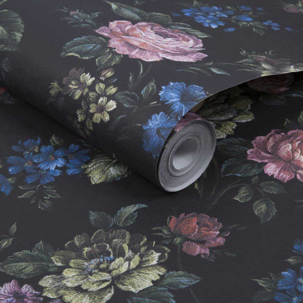 Muse Wallpaper - Multi-coloured - by Graham & Brown