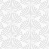 Pearl Wallpaper - White and Silver - by Caselio. Click for more details and a description.