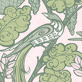 Pretty Boys Wallpaper - Pink - by Laurence Llewelyn-Bowen. Click for more details and a description.