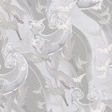 Craney Day Wallpaper - Cool Greys - by Laurence Llewelyn-Bowen. Click for more details and a description.