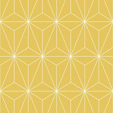 Prism Wallpaper - Yellow - by Graham & Brown. Click for more details and a description.