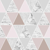 Reflections Wallpaper - Rose Gold - by Graham & Brown. Click for more details and a description.