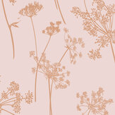 Anthriscus Wallpaper - Blush - by Graham & Brown. Click for more details and a description.