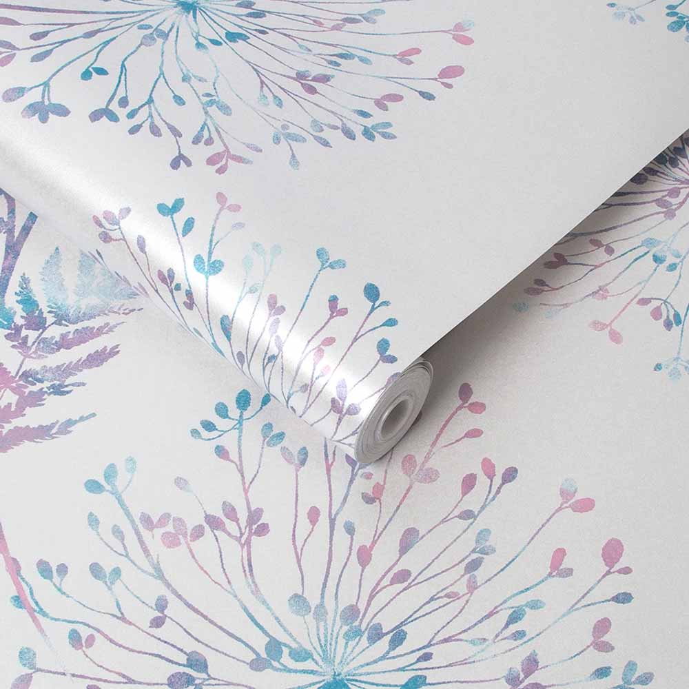 Wish Wallpaper - Lilac - by Graham & Brown