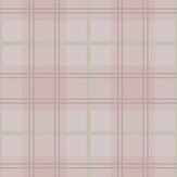 Tartan Wallpaper - Pink - by Graham & Brown. Click for more details and a description.