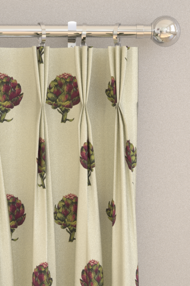 Artichoke Curtains - Ivory - by Clarke & Clarke. Click for more details and a description.